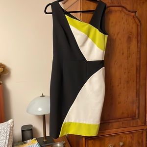 Milly size 10 asymmetrical dress. Worn only once.